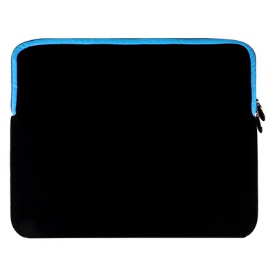 Vangoddy Neoprene Laptop Protector Sleeve Fits up to 15" Laptops (Black with Blue Trim)