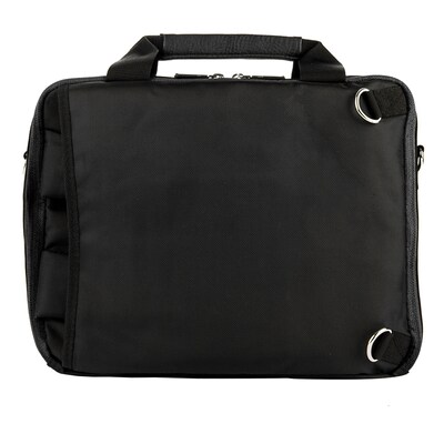 Vangoddy El Prado (Small) Laptop Messenger/Backpack (Black)