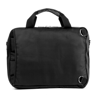 Vangoddy El Prado Large Laptop Messenger/Backpack, Black (2435208)