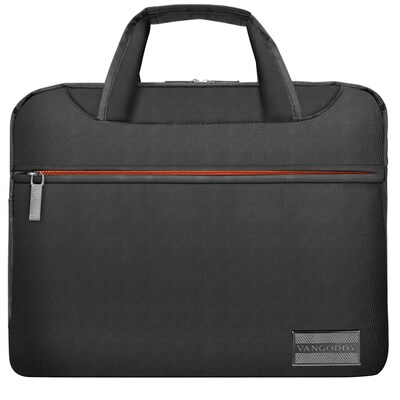 Vangoddy NineO Laptop Messenger Bag 13" (Grey/Orange)