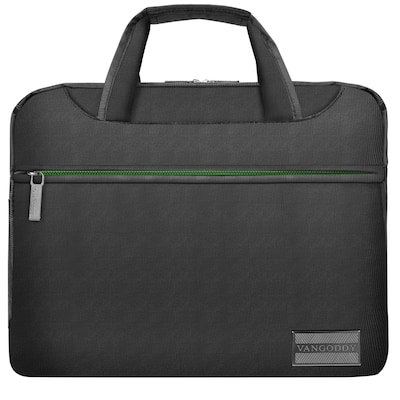 Vangoddy NineO Laptop Messenger Bag 13" (Grey/Green)