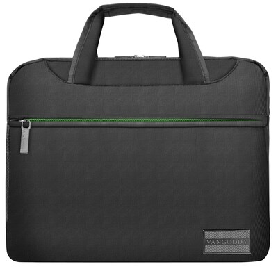 Vangoddy NineO Laptop Messenger Bag 15 (Grey/Green)