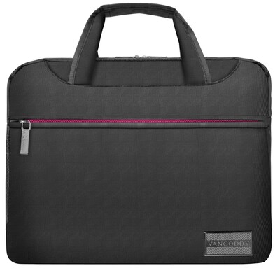 Vangoddy NineO Laptop Messenger Bag 15" (Grey/Pink)