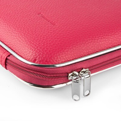 SumacLife Cady Laptop Organizer Bag Fits up to 12" Laptop Organizers (Pink)