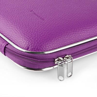 SumacLife Cady Laptop Organizer Bag Fits up to 10" Laptop Organizers (Purple)