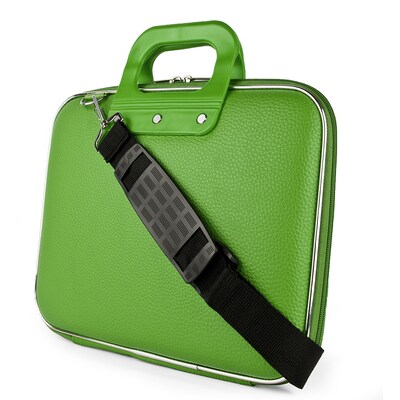 SumacLife Cady Laptop Organizer Bag Fits up to 12" Laptop Organizers (Green)