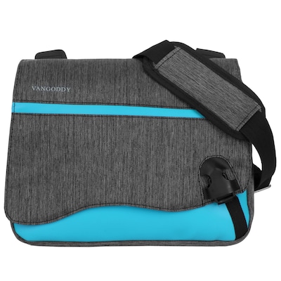 Vangoddy Wave Messenger Laptop Bag 10.2 (Sky Blue)