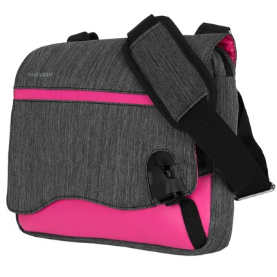 Vangoddy Wave Messenger Laptop Bag 10.2" (Magenta)