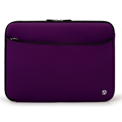 Vangoddy Protective Neoprene Laptop Carrying Sleeve Fits up to 14" Laptops (Purple)