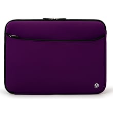 Vangoddy Protective Neoprene Laptop Carrying Sleeve Fits up to 14 Laptops (Purple)