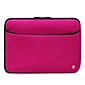 Vangoddy Protective Neoprene Laptop Carrying Sleeve Fits up to 14" Laptops (Magenta)