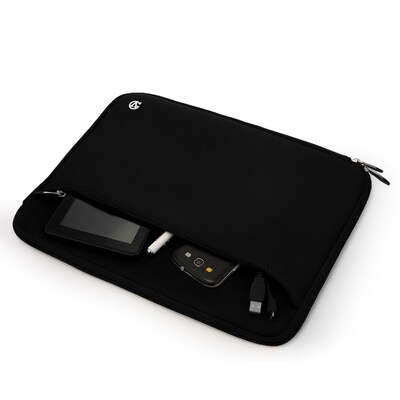 Vangoddy Protective Neoprene Laptop Carrying Sleeve Fits up to 14" Laptops (Black)