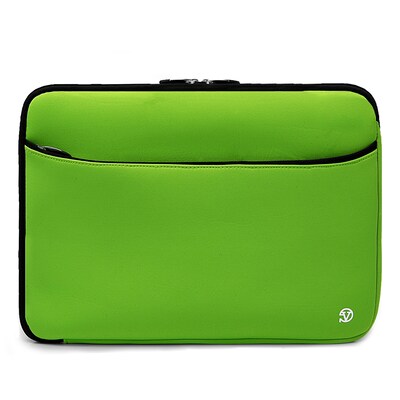 Vangoddy Protective Neoprene Laptop Carrying Sleeve Fits up to 14 Laptops (Green)