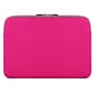 Vangoddy Neoprene Laptop Carrying Sleeve Fits up to 13" Laptops (Pink with Gray Trim)