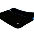 Vangoddy Laptop Carrying Sleeve, Black/Blue Trim, Neoprene (NBKLEA652)