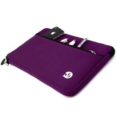 Vangoddy 13" Laptop Sleeve, Purple/Black (NBKLEA747)