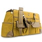 Lencca Alpaque Duffle Bag and Laptop Holder, Mustarf Yellow/Cool Camel (NBKLEA812)