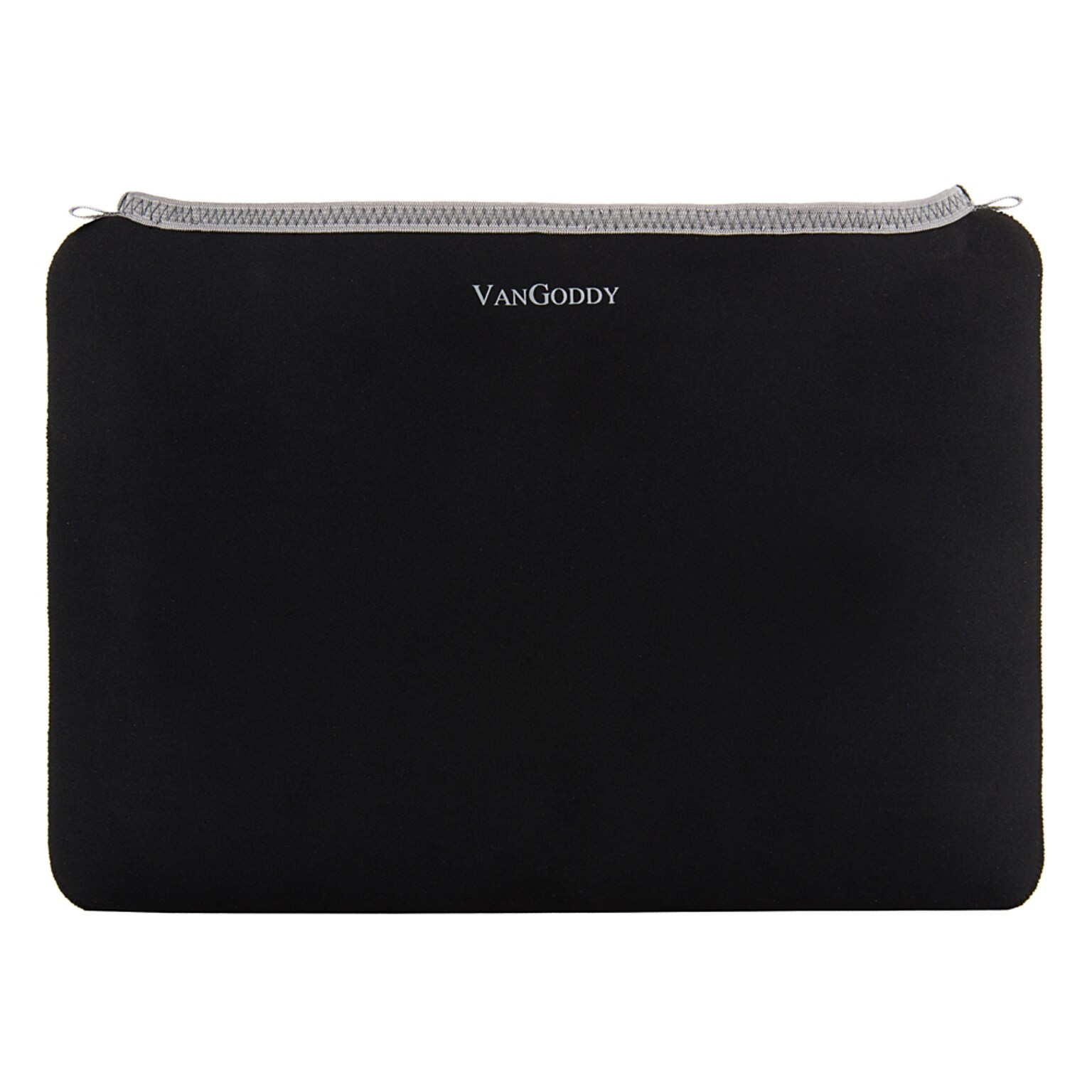 Vangoddy Water Resistant Neoprene Smart Sleeve  12 (Black/Gray Trim)