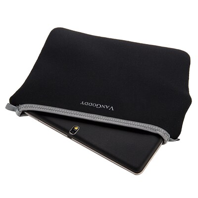 Vangoddy Water Resistant Neoprene Smart Sleeve  12" (Black/Gray Trim)