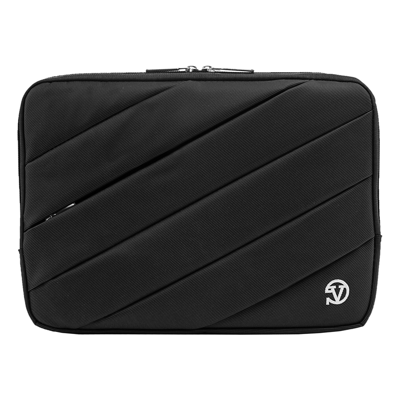 Vangoddy Jam Nylon Sleeve Laptop Protector 12 (Black)