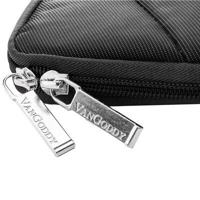 Vangoddy Jam Nylon Sleeve Laptop Protector 12" (Black)