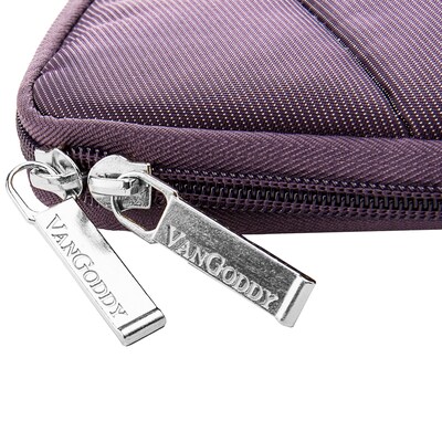 Vangoddy Jam Nylon Sleeve Laptop Protector 12" (Purple)