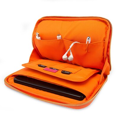 Vangoddy Irista Sleek Tablet Protector Sleeve 7" (Magenta/Orange)