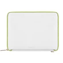 Vangoddy Irista Sleek Tablet Protector Sleeve 7 (White/Green)