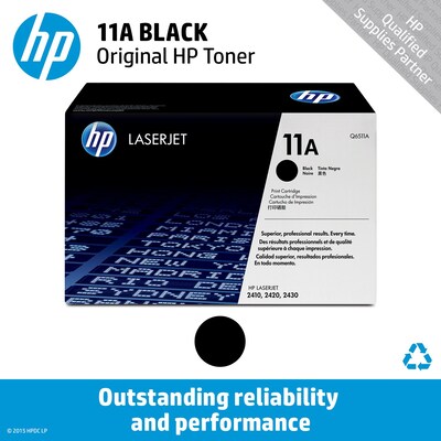 HP 11A Black Toner Cartridge (Q6511A)