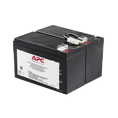 APC® Sealed Lead Acid UPS Replacement Battery Cartridge, Black (APCRBC109)