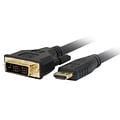 Comprehensive® HD-DVI-12PROBLK Pro AV/IT Series 12 HDMI to DVI-D Male/Male Video Cable, Black