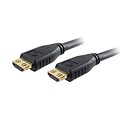 Comprehensive® HD-HD-75PROBLK Pro AV/IT Series 75 High Speed HDMI Male/Male Audio/Video Cable, Black