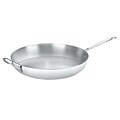 Chefs Classic Stainless 14 In. Open Skillet with Helper Handle