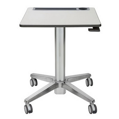 Ergotron LearnFit 24"W Sit-Stand Adjustable Desk, Melamine/Laminate  (24-547-003)