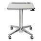 Ergotron LearnFit 24"W Sit-Stand Adjustable Desk, Melamine/Laminate  (24-547-003)