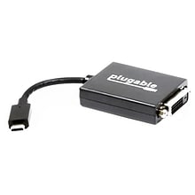 Plugable® USB Type-C to DVI Video Adapter, Black