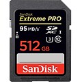 SanDisk® SDSDXP-512G-A46 Extreme Pro Class 10/UHS-I 512GB SDXC Memory Card