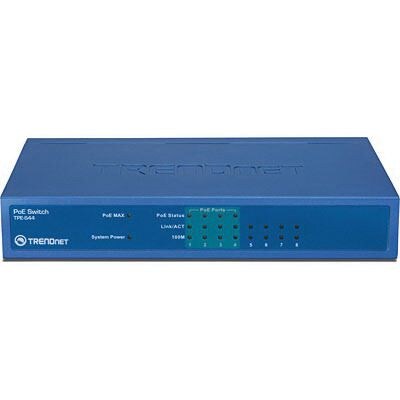 TRENDnet® TPE-S44 8-Port 10/100Mbps PoE Switch