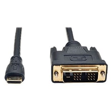 Tripp Lite P566-006 6 Mini HDMI to DVI Male/Male Monitor Video Cable, Black