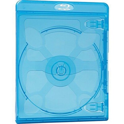 Verbatim® 98603 Blu-Ray DVD Case, Blue, 30/Pack