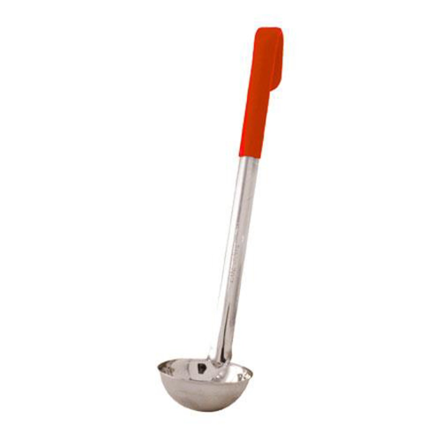 Winco 2 Oz. Red Ladle, Stainless Steel (LDC-2)