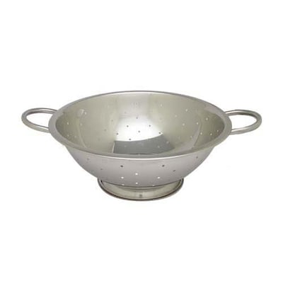 Winco Stainless Steel Colander. 12" (COD-5)