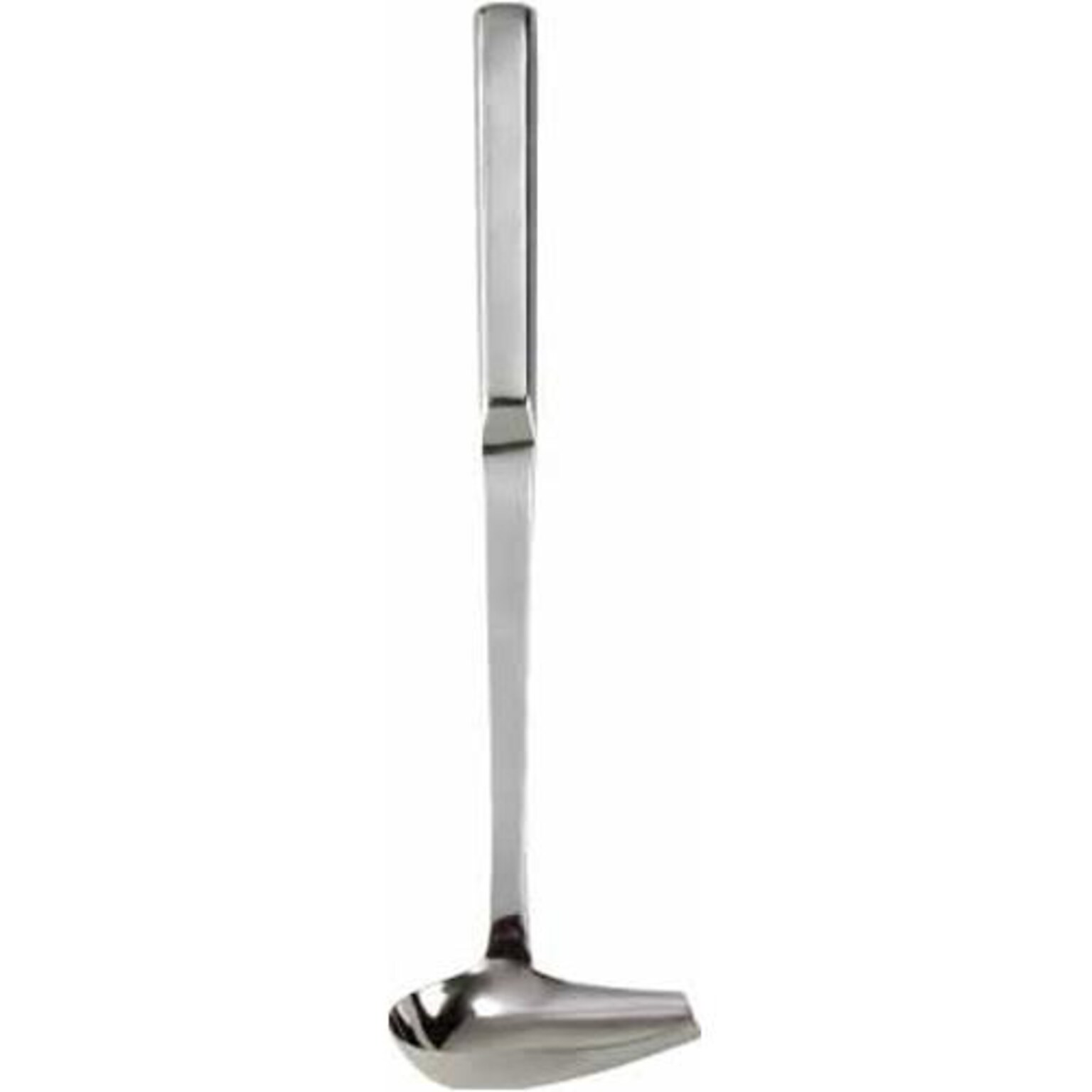 Winco 2 oz. Stainless Steel Spout Ladle (BW-SP2)