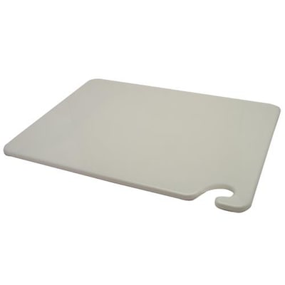 San Jamar 15 W x 20 D Cutting Board, White