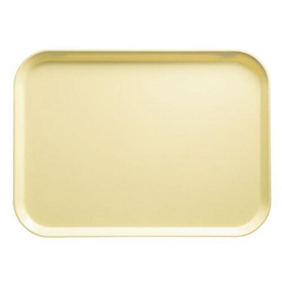 Cambro Lemon Chiffon 14 x 18" Camtray, 18" L X 14" W, Yellow (1418536)