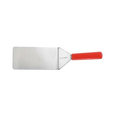 Mundial 4 x 8 Solid Stainless Steel Spatula, High Carbon Stainless Steel (R5682)