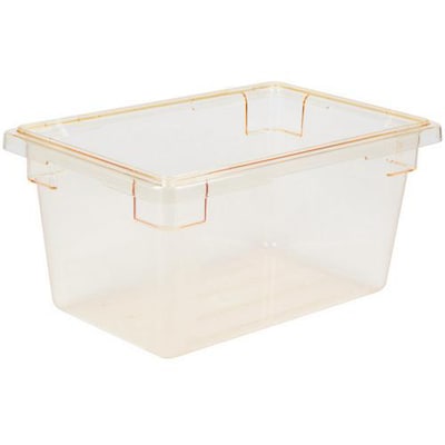 Cambro Yellow Camwear® Food Box, 18 L x 12 W x 9 H, Yellow (12189CW464)