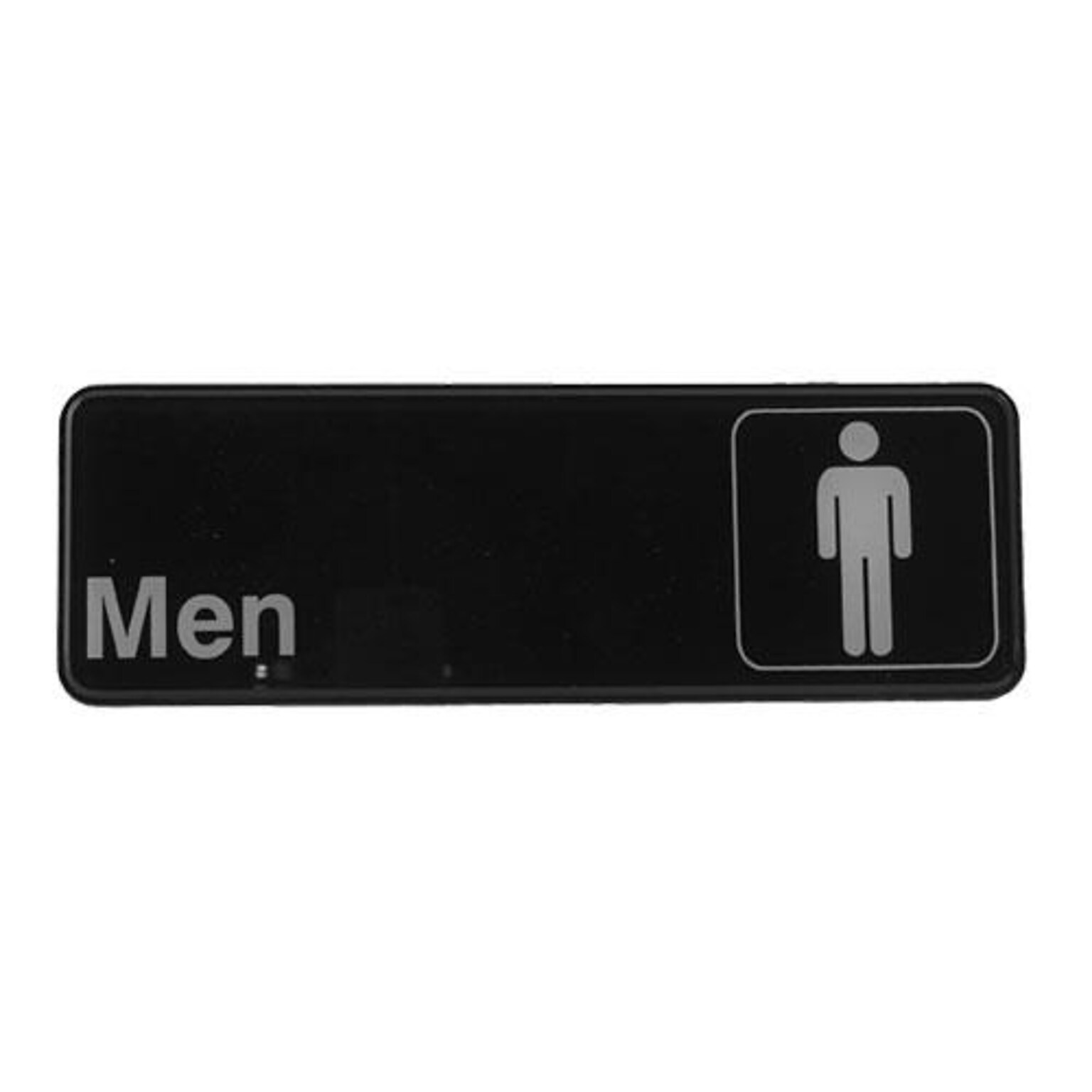 Winco 3 x 9 Mens Restroom Sign (SGN-311)