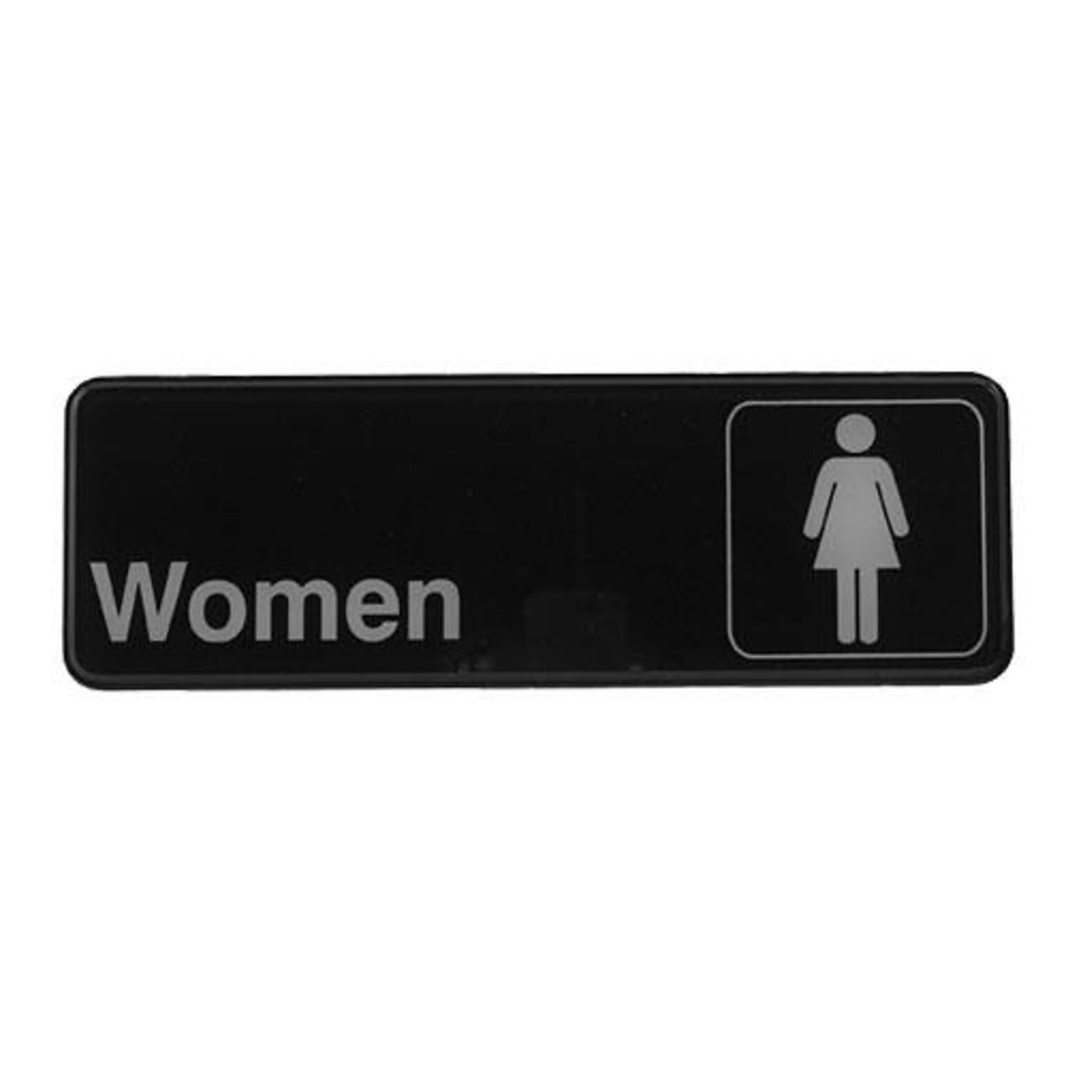 Winco 3 x 9 Womens Restroom Sign (SGN-312)