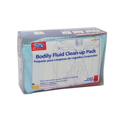 First Aid Only Body Fluid Clean-Up Kit (214-P)